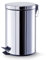 Zeller 18435 Treteimer, 12 ltr., ca. 27 x 27 x 40 cm silber