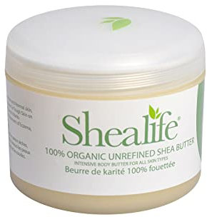 Shealife 100% Whipped Organic Shea Butter 220g