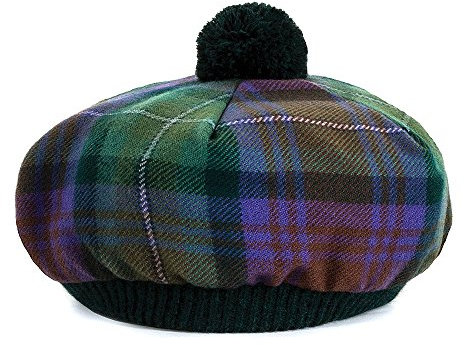 Lochcarron of Scotland Tam O' Shanter Mütze - Isle of Skye - One Size