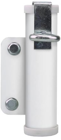 Videx-Sonnenschirmhalter für die Wand, weiß, Ø 25mm