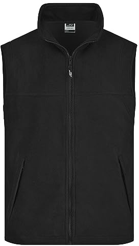 James & Nicholson Fleece Weste - Praktische Weste aus Anti-Pilling-Fleece für Damen und Herren