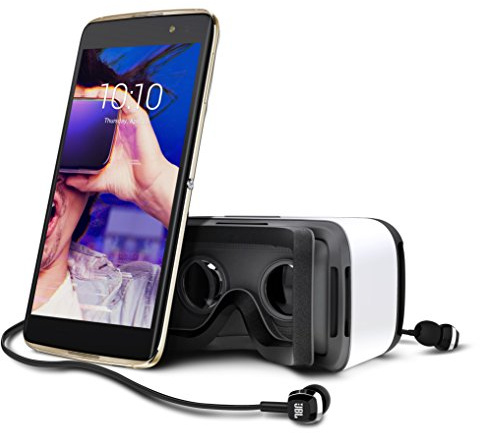 Alcatel Idos 4S - Smartphone Libre Android (Pantalla 5.5, cámara 16 MP, 32 GB, Octa-Core 1.8 GHz, 3 GB RAM), Color Dorado