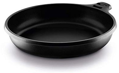 CASTEY - Sartén de Inducción Castey, Modelo F2-I26, Tamaño 26 cm, Aluminio y Sin Mango, Revestimiento Antiadherente, sin PFOA, Base Full Induction, Apta para Todas las Cocinas