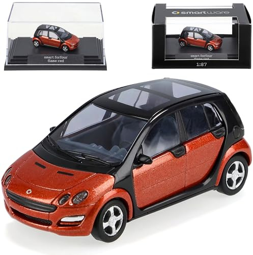 Busch Smart for Four Forfour for 4 Rot Red Ho H0 1/87 Modellauto Modell Auto