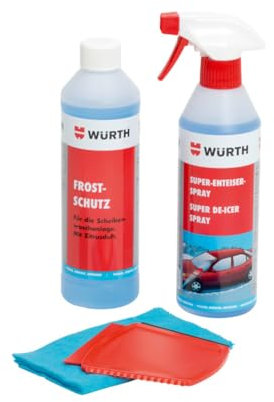 Würth Auto Winterset mit Frostschutz & Scheibenenteiser