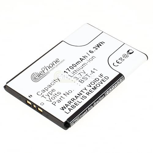 cellePhone Akku Li-Ion kompatibel mit Sony Xperia neo L - Sony-Ericsson Aspen Xperia Play X1 X2 X3 X10 (Ersatz für BST-41)