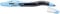 Maped 224330 Kugelschreiber Visio Pen für Linkshänder, blau/schwarz