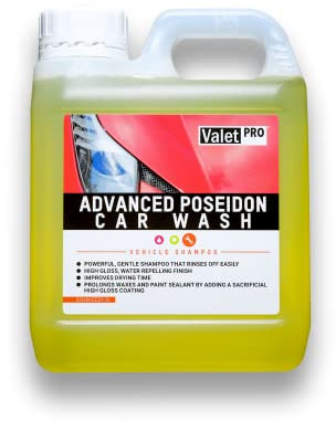 ValetPRO Advanced Poseidon Car Wash 1 Liter - Autoshampoo Konzentrat auch für gewachste Lacke