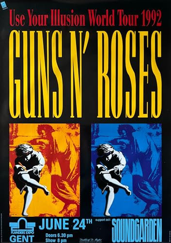 Guns N 'Roses – B – 1992 – -65 x 95 cm zeigt/Poster