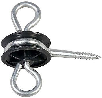 Weidezaun Torgriffisolator geschlossen mit Ösen l 10 Stück zum Sonderpreis