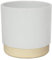 Ivyline Vaso per Piante, Ceramica, Bianco, 10.5 cm