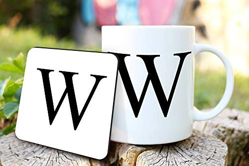 Alphabet Letter Mug Cup Initial A Coffee/Tea Gift Endless Prints LTD (W)