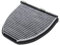 vhbw filtro abitacolo sostituisce Valeo 715600 per auto, ai carboni attivi