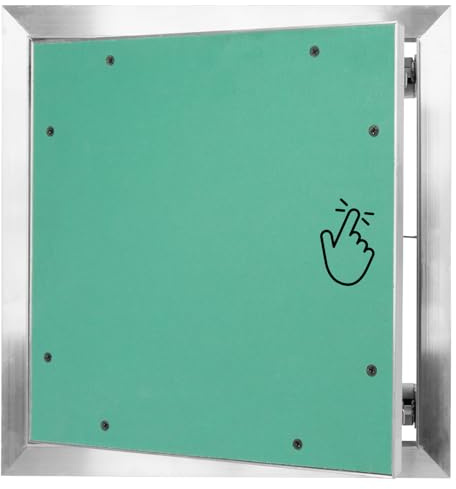 Repa Market 30,48 cm x 30,48 cm (12 tum x 12 tum) åtkomstpanel dörr – gipsskiva – låddörrlås – inspektionslucka – avsedd för väggar och tak
