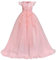 IWEMEK Robe de Mariage Soirée Fille Princesse Anniversaire Formelle Fête Communion Longue Tulle Robes Brodées en Dentelle Fleur Robe Demoiselle d'honneur Carnaval Baptême Pageant Rose 13-14 Ans