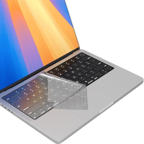 Kuzy Kompatibel mit MacBook Air Tastaturabdeckung 15 Zoll 2023 2022 13,6 MacBook Air M2 Tastaturabdeckung Skin A2941 A2681 - MacBook Pro Tastaturabdeckung 14 16 Zoll M1 M2 A2779 A2442 A2780 A2485 TPU,