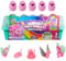 Hatchimals Rainbowcation Eierkarton mit Lama-Familie, Spielset mit 10 CollEGGtibles-Figuren und 2 Zubehörteilen, Kinderspielzeug für Mädchen ab 5 Jahren