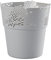 VERDENIA Cache-Pot de Fleurs, Gris, 11,5x12,3cm
