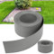 Ansobea Lawn Edge Plastique Facile à Traiter, Ruban de Bord de pelouse en Plastique, résistant aux UV et aux intempéries, pour Parterre de Fleurs, Bordure de pelouse 10m x 10cm (LxH), Gris