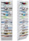PAG-Mass 14 Fächern Hohe Kapazität Document Wand Organizer Hängend,Hohe Qualität Metall Zeitschriftenhalter Wand für Büro/Studium/Zuhause, Weiß