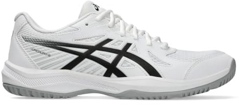 ASICS Men's Upcourt 6 Volleyball Shoe White/Black - 1071A104-101