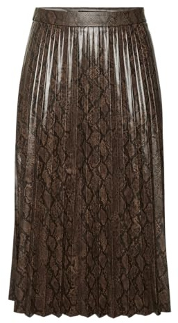 VERO MODA VMNITA HW Plisse PL Snake Skirt