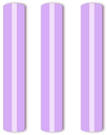 VENITOR 3D Puff HTV Vinyl - 3 Sheets 12x 10 Puff Vinyl Heat Transfer 3D for T-Shirts, Puffy Sheet Compatible with Cricut Silhouette Cameo or Heat Press(Light Purple)