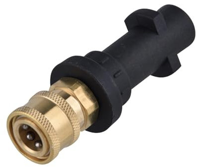 Enzyluxe Pressure Washer Adapter,Pressure Washer Adapter Kit 1/4'' Quick Connect Female Fitting Fit for Karcher K2 K3 K4 K5 K6 K7