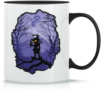 Zelda Majoras Mask Skullkid Tasse à Thé à Café En Céramique Classique Blanc Noir Rose Magie 330ml