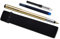 Personalised Parker Vector Fountain Pen | With Colour Option (Blue or Black Ink Cartridge) & Converter | Elegant Gift Bag | Birthday Gift Perfect for Men & Women with Laser Engraving (Gold)
