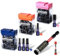 Geinxurn Impact Hex Screwdriver Bits Set,90 Pieces 1 Magnetic SAE (5/32,3/16,1/8,1/4) S2 Steel Multi Driver Bits and 1Pc Bit Holder with Storage Colorful Box