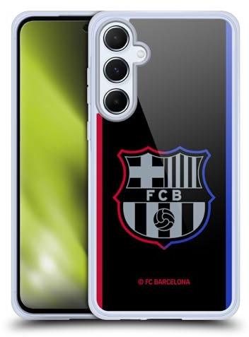 Head Case Designs Offizielle FC Barcelona Away 2024/25 Wappen-Set Soft Gel Handyhülle Hülle kompatibel mit Samsung Galaxy A55 5G