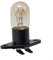 Glass and Metal Microwave Oven Bulb 250V 2A, Fits For Most Models