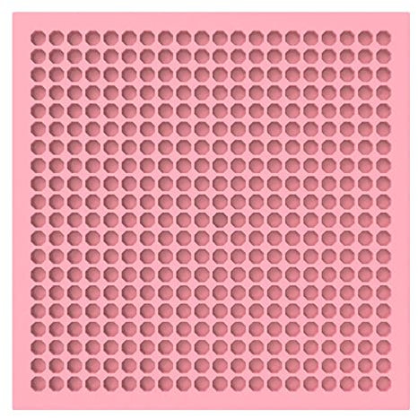 ULIJTH Tapis en silicone pour sceau de cire en forme de tampon de cire pour travaux manuels, cire, peinture, moule à glace pilée