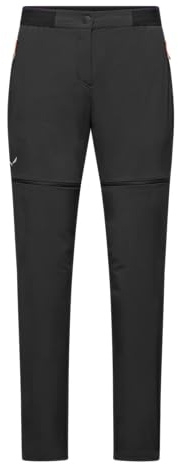Salewa PEDROC 3 DST 2IN1 Pant W Damen Wanderhose Zip-Off schwarz schwarz