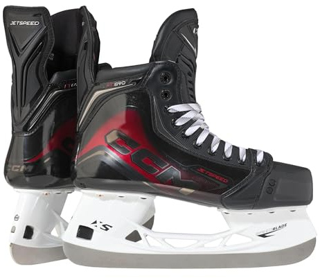 CCM JetSpeed FT890 Senior Eishockey Schlittschuhe (7.0 = EU 42, Passform: Wide)