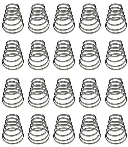 ZYWQ Bike Wheel Springs, 304 Stainless Steel Universal Quick Release Bike Wheel Skewer Springs with Storage Box (20)