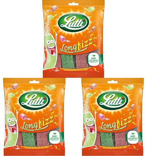 Lutti Long Fizz 100 g (Lot de 3)