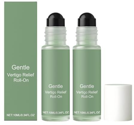 2 Stück ätherische öle Roll on Pfefferminzöl Roll-On Mit Natürlichen Inhaltsstoffen Für Einen Klaren Kopf Zur Linderung Kopfschmerzen Müdigkeit Und Stress Für Unterweg 10 Ml