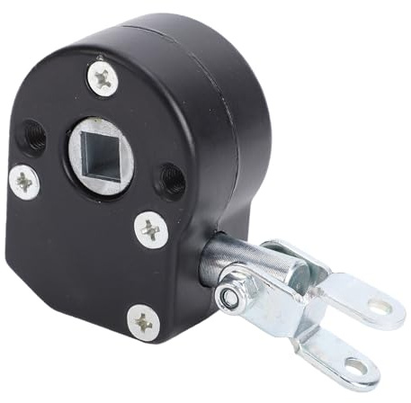 Fockety Manovella per Tendalino, Riduttore Manuale in Metallo Multiuso per Esterni, Resistente, con Ingranaggio a Vite Senza Fine, per Riparazione di Tende da Sole e Parasole