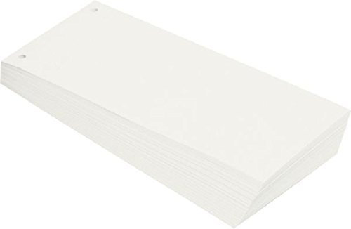 Trennstreifen Brunnen WEISS (500 Stück / 10,5 x 24 cm - quer)