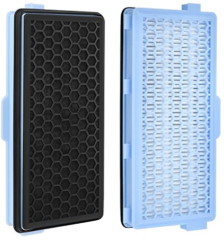 Artraise 2 HEPA Active Airclean Plus 50 Filters for Miele Filter Compatible with Miele Vacuum Cleaner S8340 S8000 S6000 S5000 S4000 Compact C1 C2 Complete C2 C3 S4000 S5000 S6000