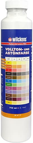Wilckens Vollton- und Abtönfarbe matt, 1,5 l, Weiß