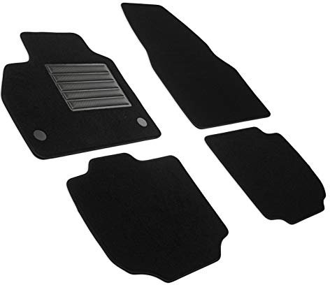 MDM SP-2960 Fußmatten Velours Autoteppich passend für Renault Kangoo II 01.2008>04.2021 / Mercedes Citan (W415) 10.2012>08.2021