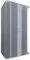 Cabine de douche 3 côtés en Plastique pvc 80x120x80 h 185 mod. Flex avec ouverture centrale