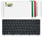 NewNet Keyboards - Tastiera Italiana Compatibile per Notebook Acer Aspire One 521 522 532 533 532H D255 D260 D270 PAV70 NAV70 NAV51 NAV50 D257 AO521 AO533 eMachines 350 EM350 Packard Bell ZE6A PAV80