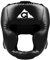 Groofoo Boxhelm für Erwachsene - PU Leder MMA Helm für Training Kickboxen MMA Muay Thai Sparring Martial Arts Karate Taekwondo - Large Black