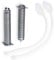 DL-pro Door Hinge Spring Suitable for Bosch Siemens Neff Constructa Like 00754869 kit with Cable pulls.