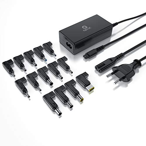 CSL - Universal Laptop Netzteil - Universalnetzteil - 18,5V 19V 19,5V 20V, bis 3,42 A - 14 Adapter – Slim Netzteil Ladegerät 65 Watt – Für Samsung Dell Acer HP Toshiba Lenovo Asus IBM Medion