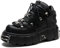 ZXCN Piattaforma Punk Sneakers da Donna Sissy Boy Fashion Casual New Rock Femminile Scarpe da Corsa in Metallo Decorazione in Metallo Moto Stivali da Donna Boots